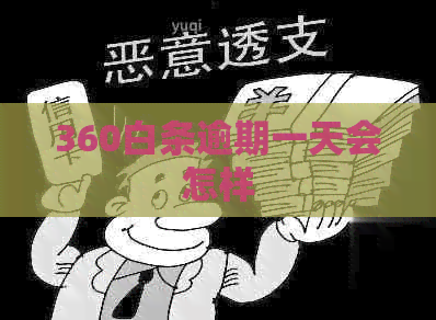360白条逾期一天会怎样