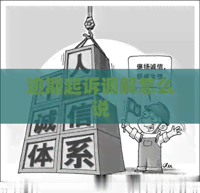 逾期起诉调解怎么说