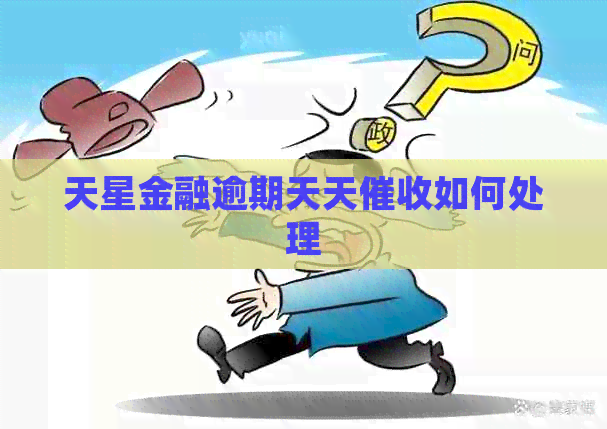 天星金融逾期天天如何处理