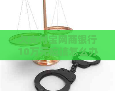 欠支付宝网商银行10万元应该怎么办