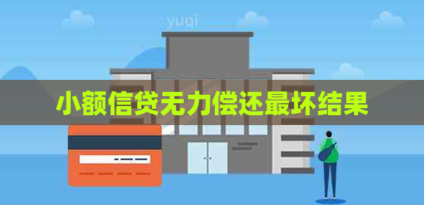 小额信贷无力偿还最坏结果