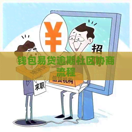 钱包易贷逾期社区协商流程