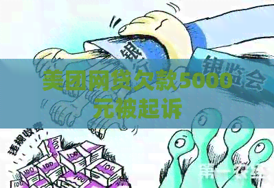 美团网贷欠款5000元被起诉