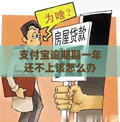 支付宝逾期期一年还不上该怎么办