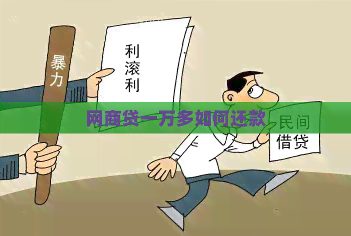 网商贷一万多如何还款