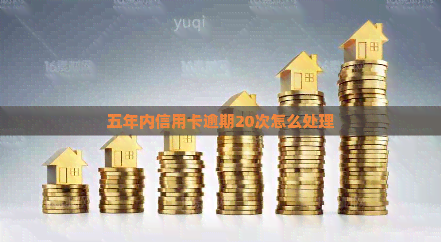 五年内信用卡逾期20次怎么处理