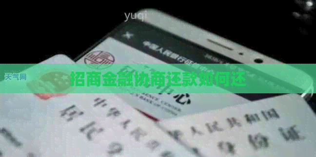 招商金融协商还款如何还