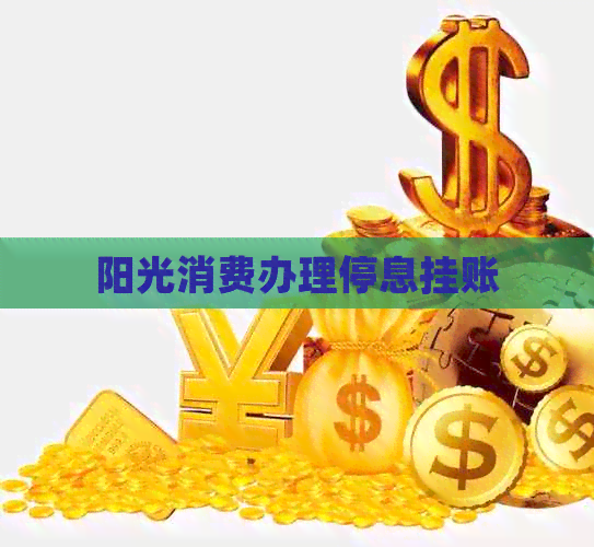 阳光消费办理停息挂账