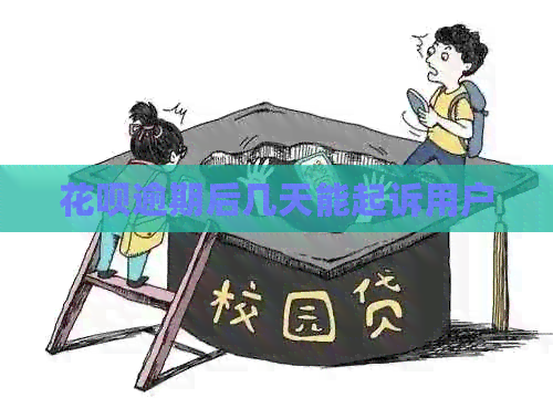 花呗逾期后几天能起诉用户