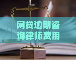 网贷逾期咨询律师费用一次多少