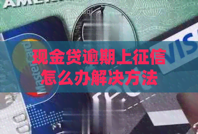 现金贷逾期上怎么办解决方法