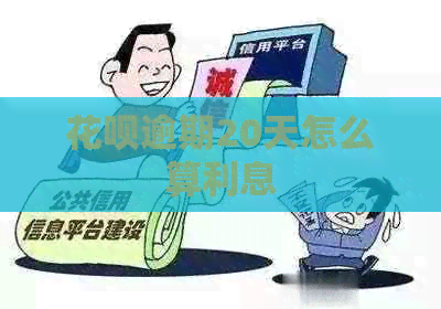 花呗逾期20天怎么算利息
