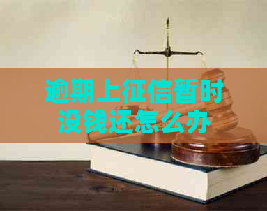 逾期上暂时没钱还怎么办