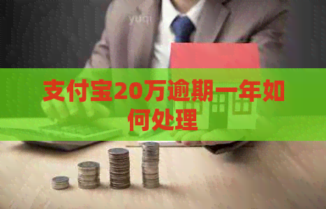 支付宝20万逾期一年如何处理