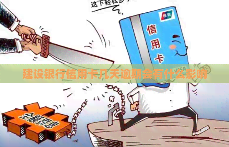 建设银行信用卡几天逾期会有什么影响