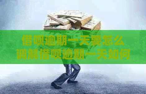 借呗逾期一天要怎么调解借呗逾期一天如何处理