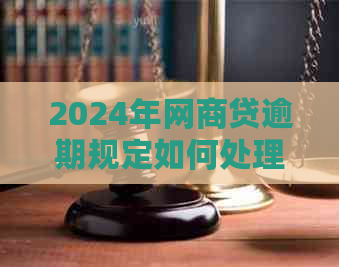2024年网商贷逾期规定如何处理