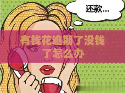 有钱花逾期了没钱了怎么办