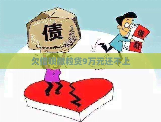 欠借呗微粒贷9万元还不上