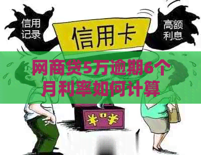 网商贷5万逾期6个月利率如何计算