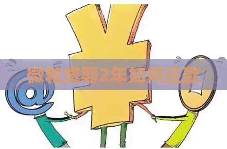 微粒贷期2年如何还款