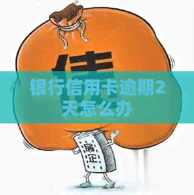 银行信用卡逾期2天怎么办