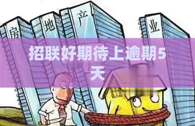 招联好期待上逾期5天