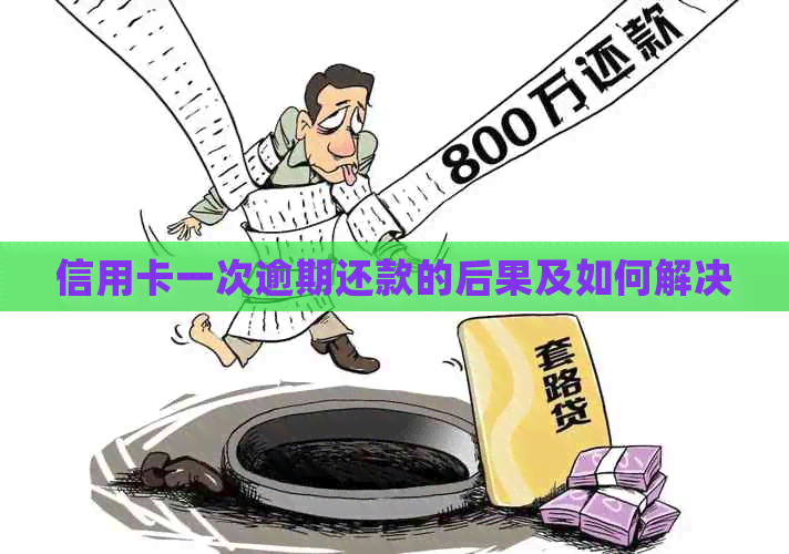 信用卡一次逾期还款的后果及如何解决