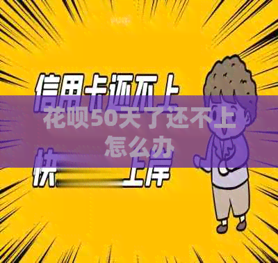 花呗50天了还不上怎么办