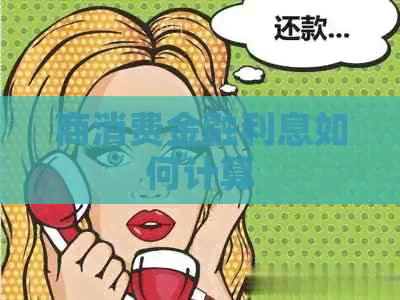 商消费金融利息如何计算