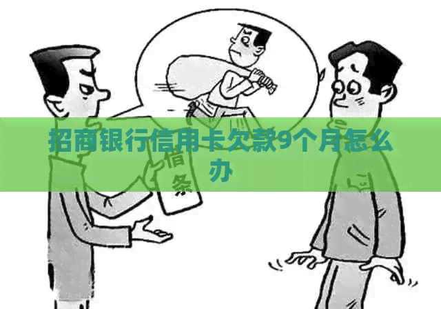 招商银行信用卡欠款9个月怎么办