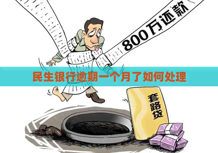 民生银行逾期一个月了如何处理