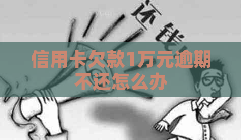信用卡欠款1万元逾期不还怎么办