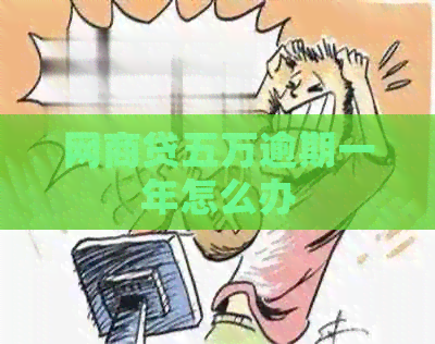 网商贷五万逾期一年怎么办