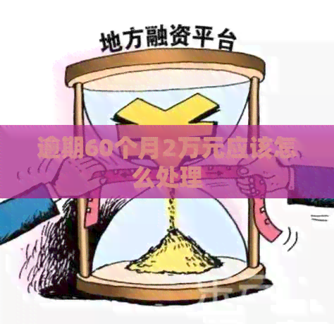 逾期60个月2万元应该怎么处理