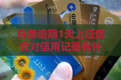 白条逾期1天上会对信用记录有什么影响