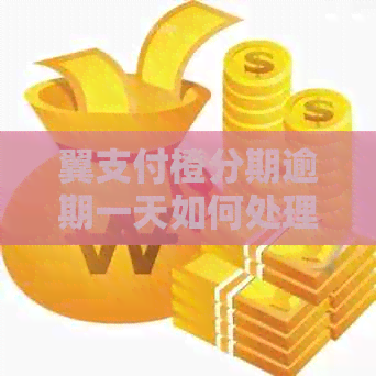 翼支付橙分期逾期一天如何处理