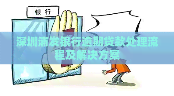 深圳浦发银行逾期贷款处理流程及解决方案