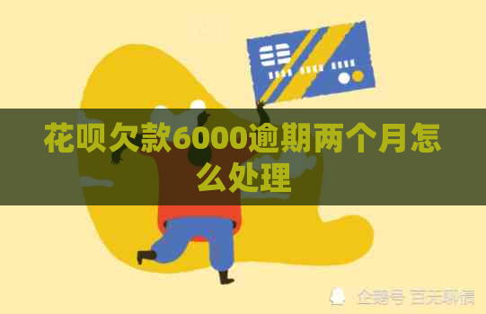 花呗欠款6000逾期两个月怎么处理
