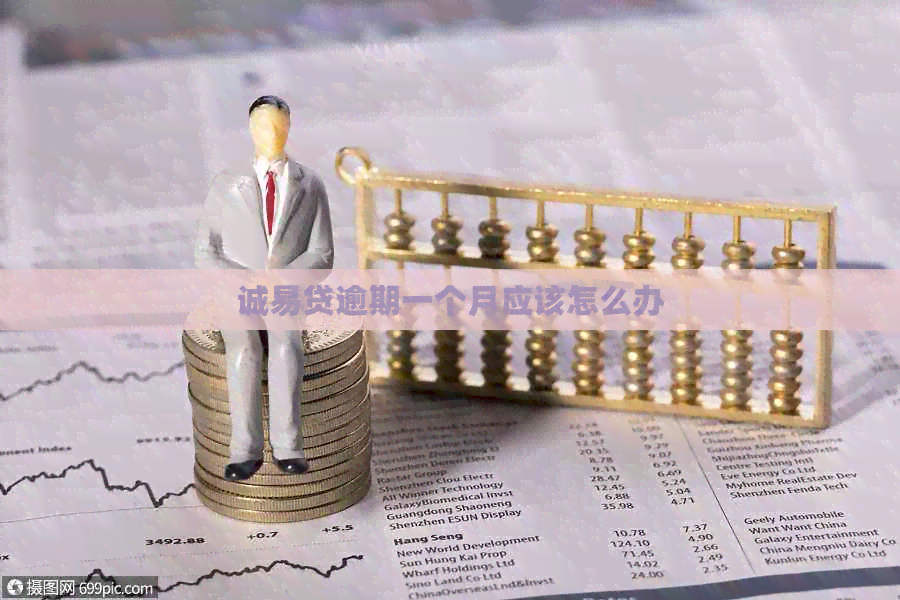 诚易贷逾期一个月应该怎么办