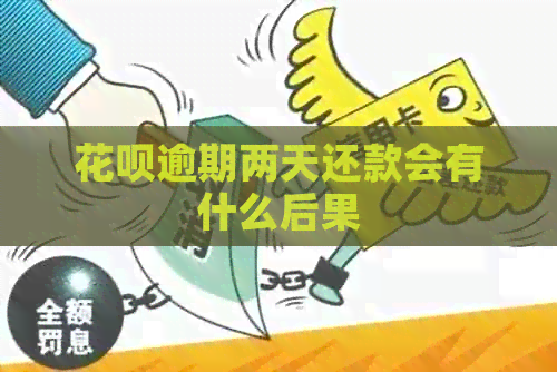 花呗逾期两天还款会有什么后果