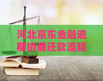河北京东金融逾期协商还款流程