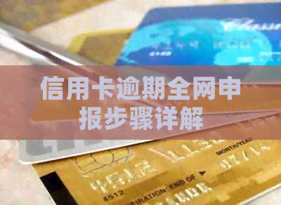 信用卡逾期全网申报步骤详解