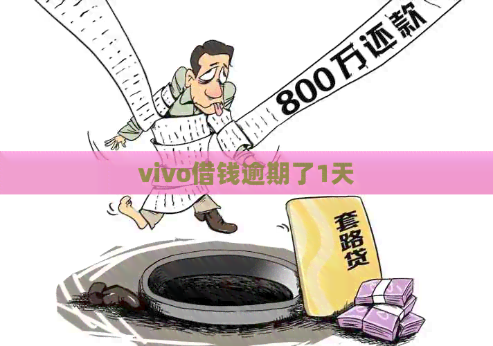 vivo借钱逾期了1天