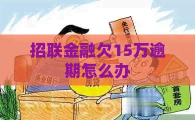 招联金融欠15万逾期怎么办