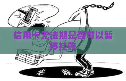 信用卡无法期是否可以暂停挂账