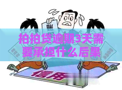逾期3天需要承担什么后果