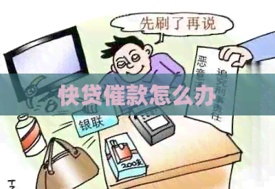 快贷催款怎么办