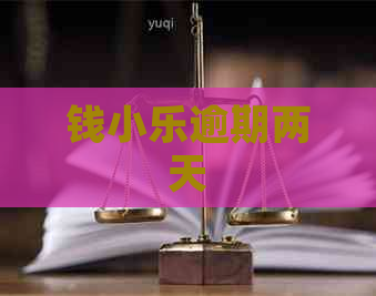 钱小乐逾期两天