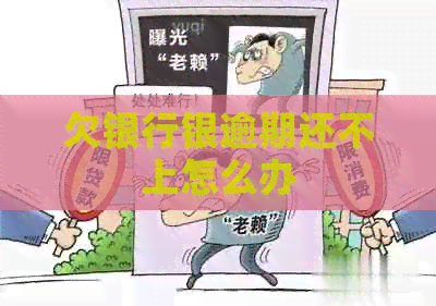 欠银行银逾期还不上怎么办